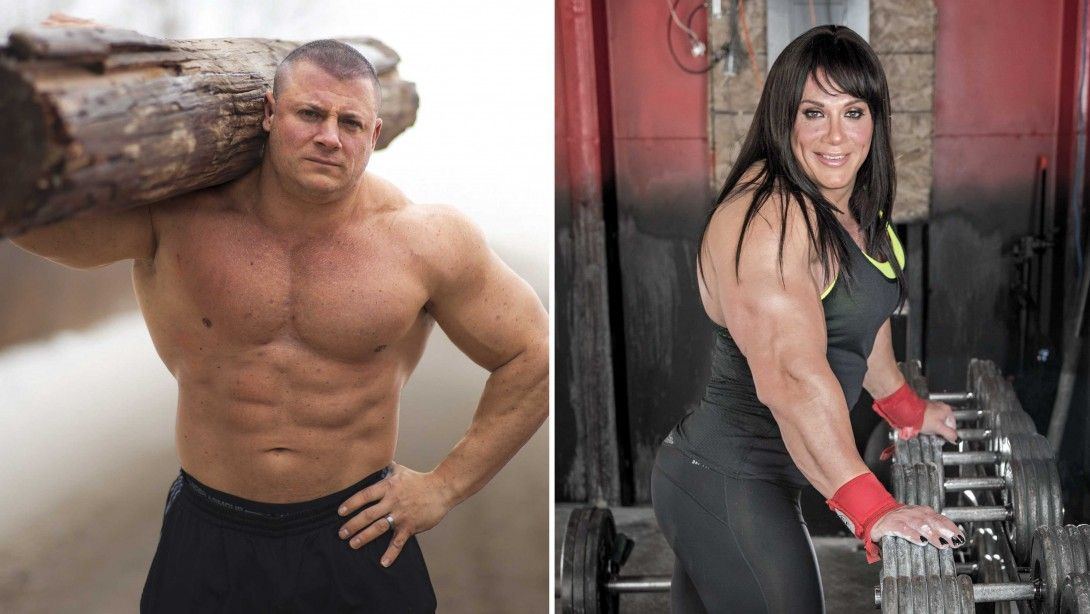 Dominate lesbo muscle story
