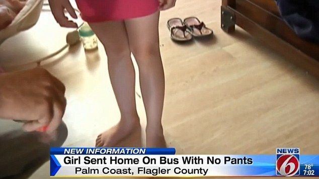 Wet panties on the bus