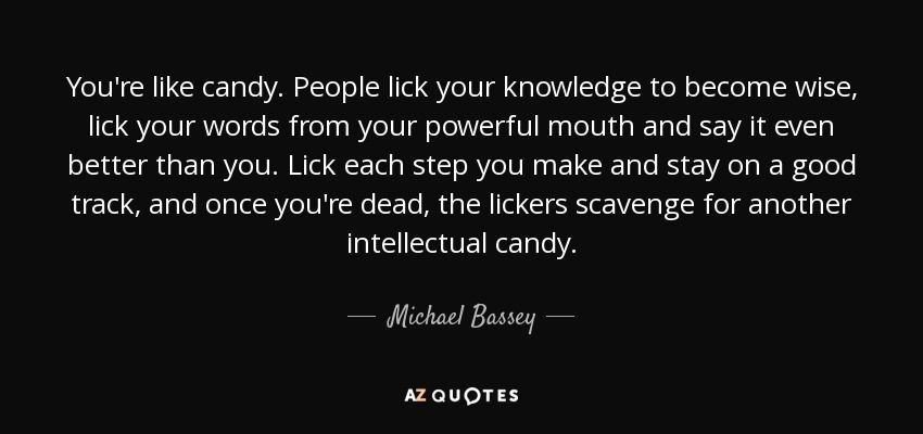 best of Like lick the candy I to