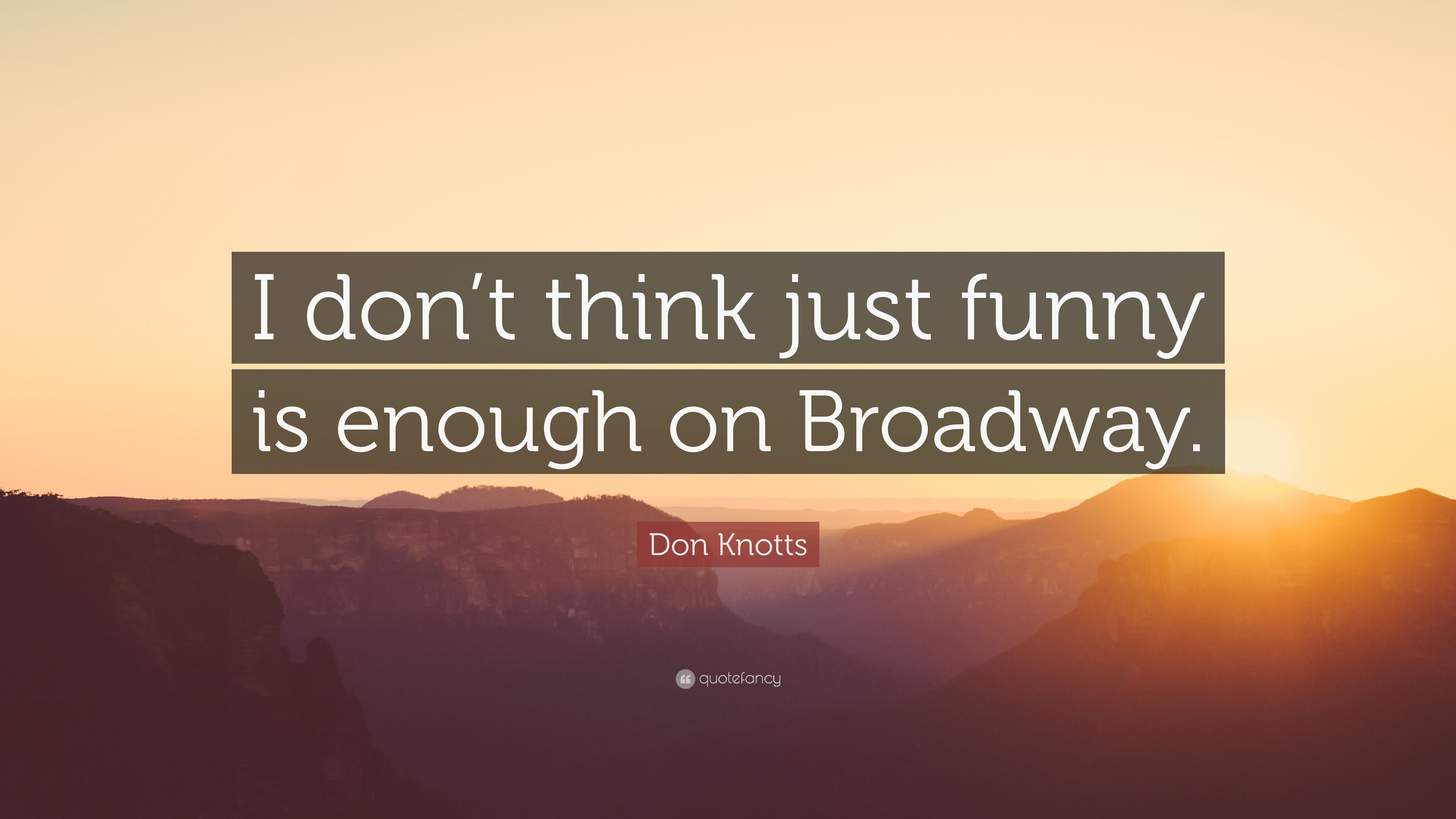 Don knotts funny quotes