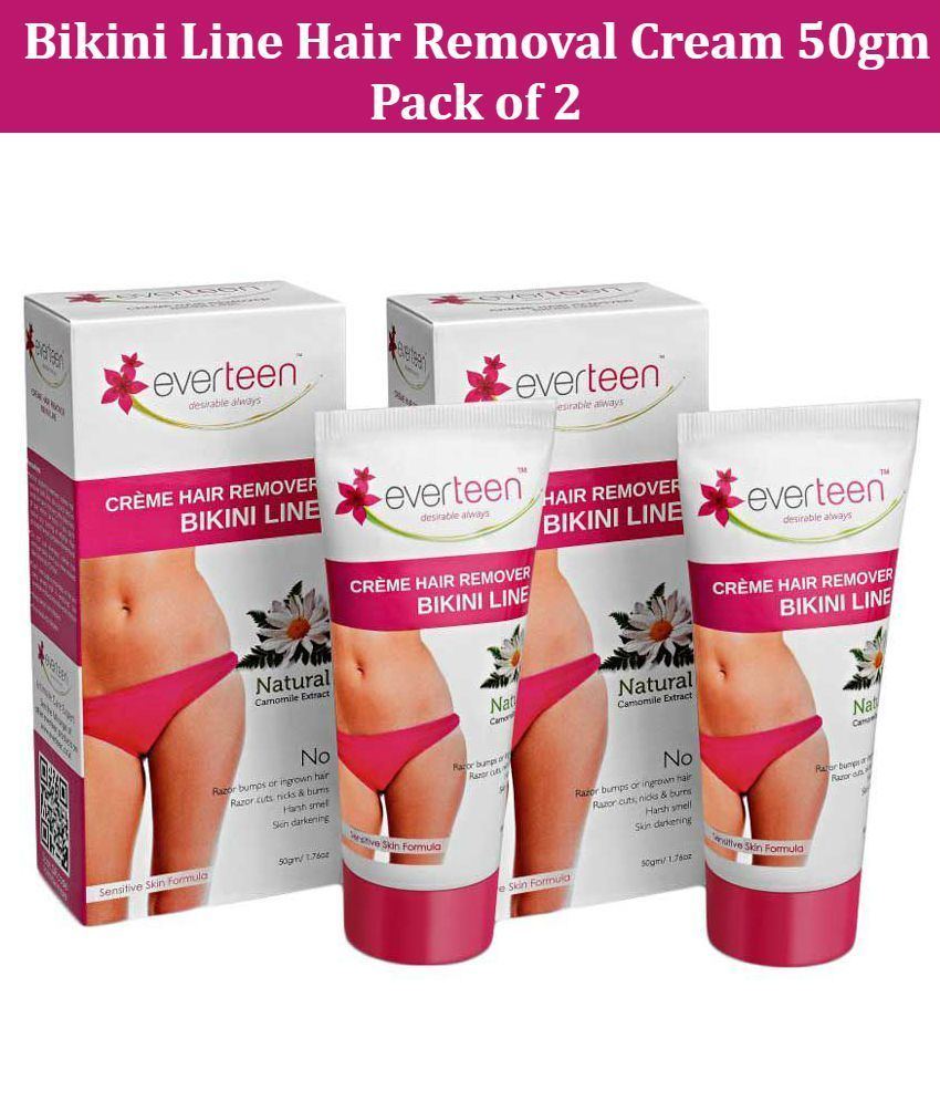 Hair removal products for bikini area