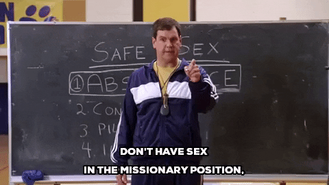 Leaf reccomend Don t have sex in the missionary