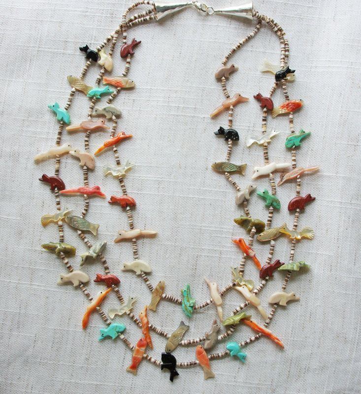 best of Necklace meanings Zuni indians fetish