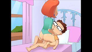 Porn video about family guy
