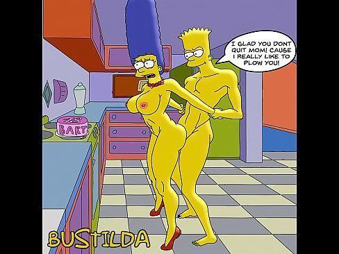 Marge simpson porn video
