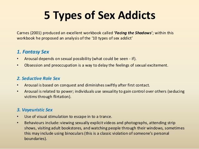 Bubbles reccomend Definition one who is addicted to sex