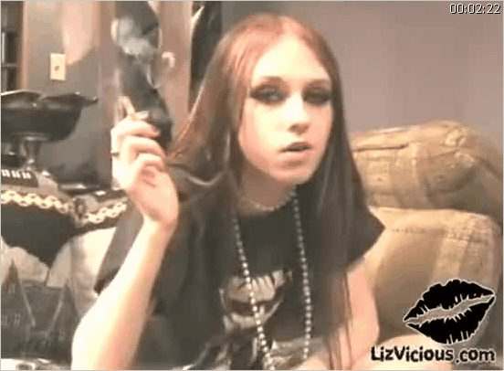 best of Girl fuck ass goth gif Erotic