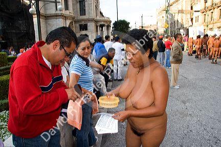Henchman reccomend Naked mexican protesters
