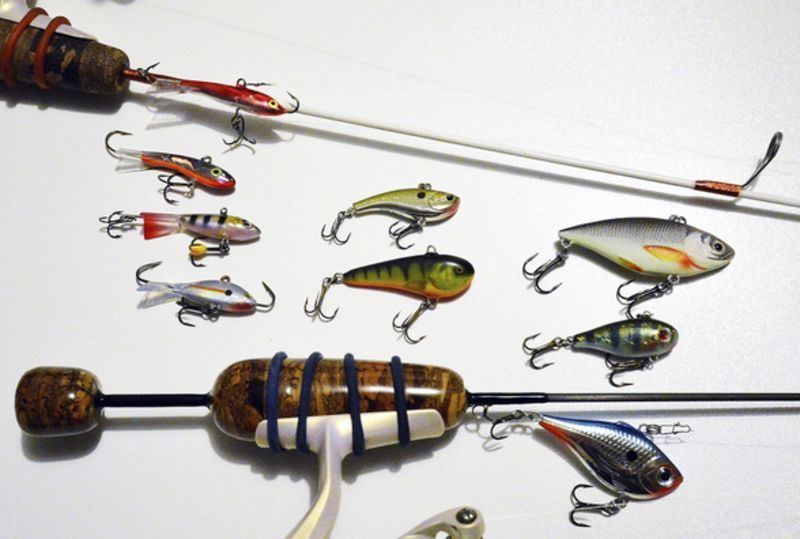 Sabertooth reccomend Ice fishing chubby lure