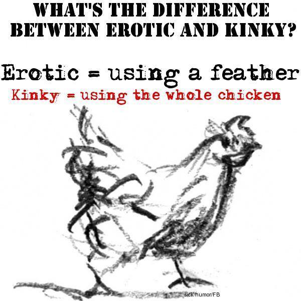 best of Kinky and erotic Difference between