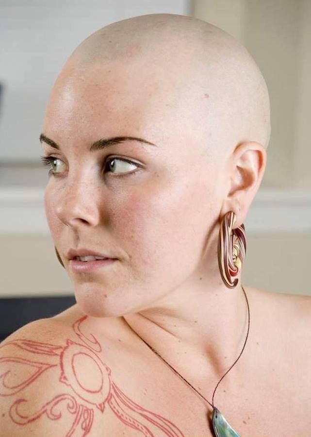 Monsoon reccomend Female bald shaved redlite