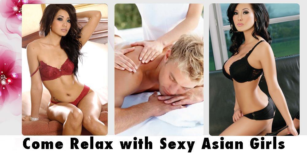 Asian girls massaging