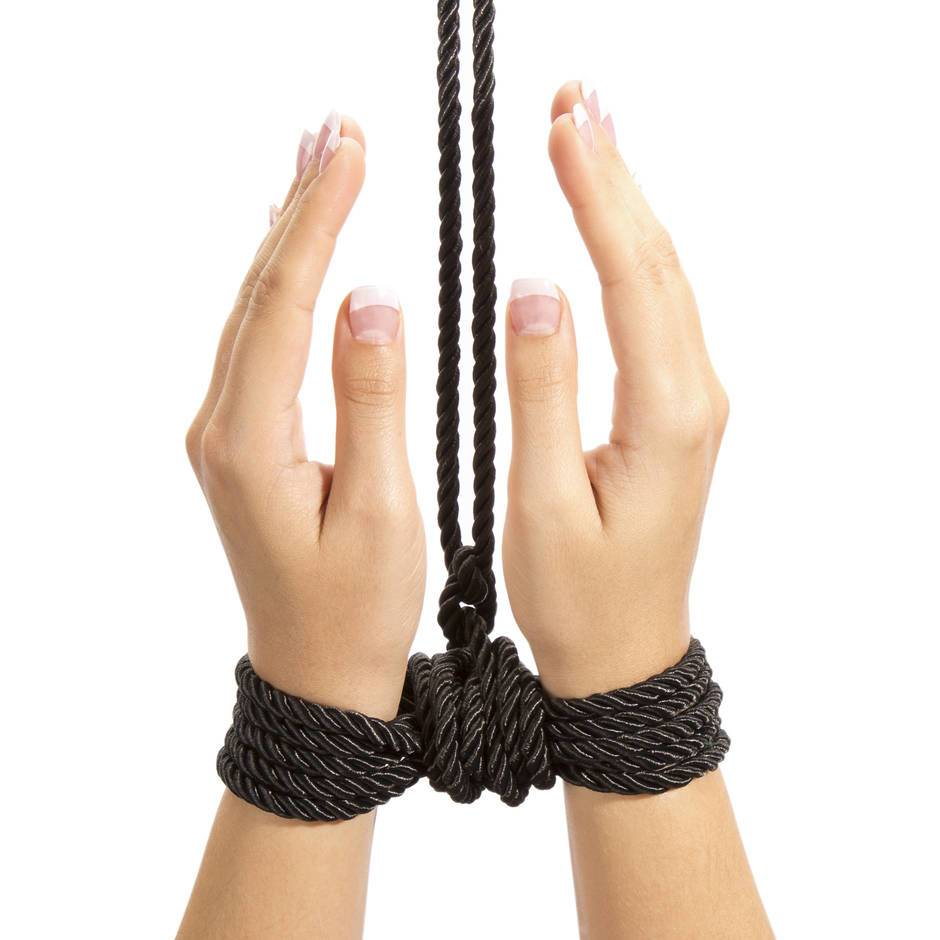Bondage knots wrists