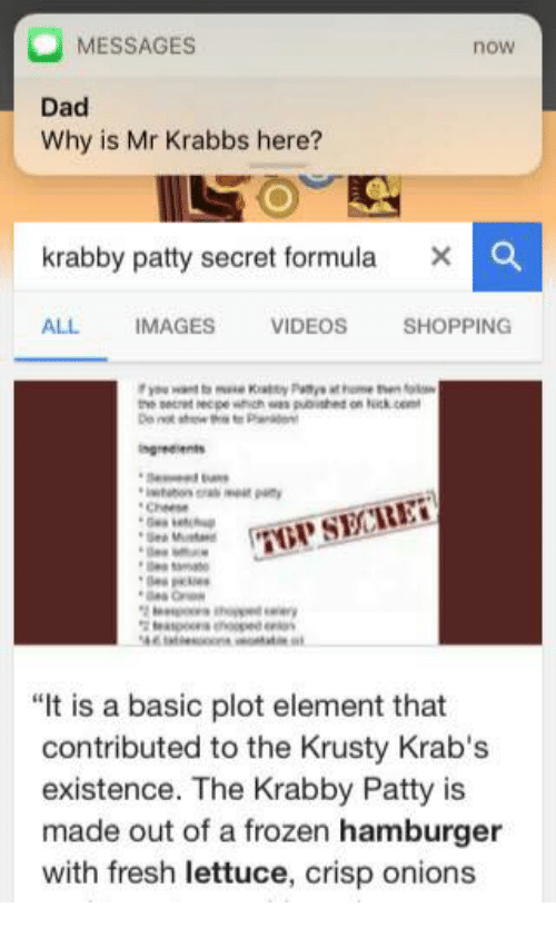 best of Formula Krusty krab secret