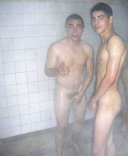 Opaline reccomend Straight jocks naked in shower