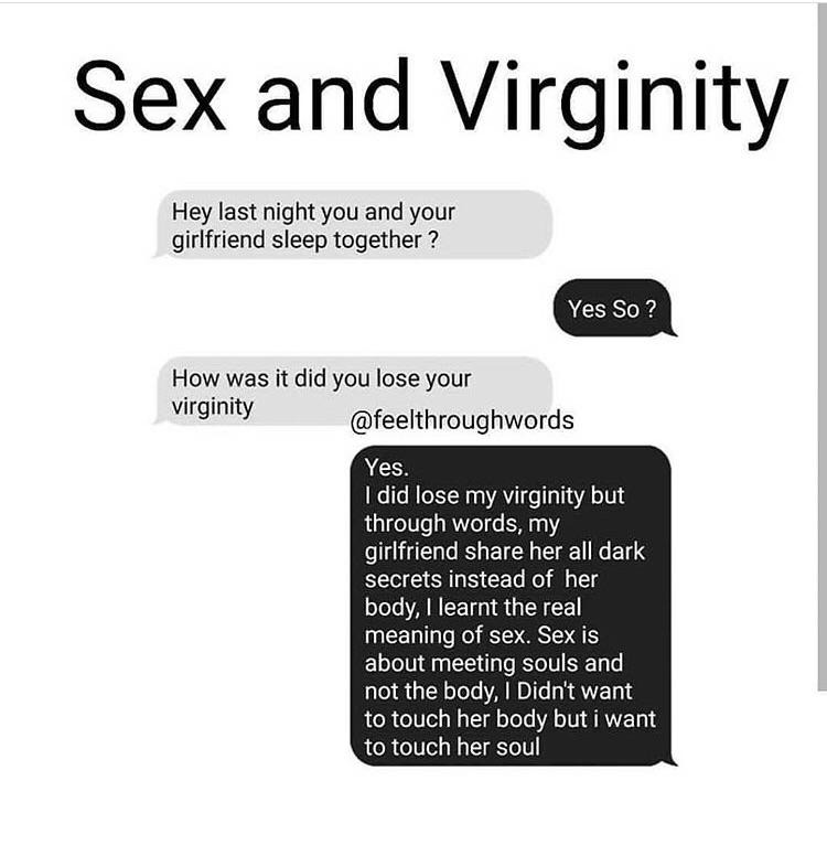 I don t want to lose my virginity