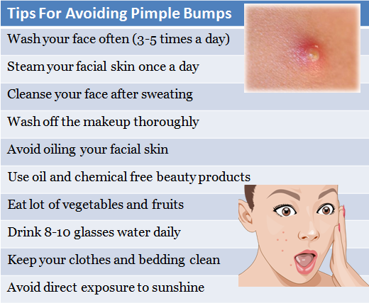 Bigs reccomend off you face pimples do take How your