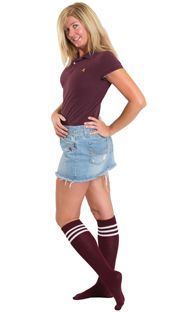 Doughboy reccomend Hot girl short skirt high socks