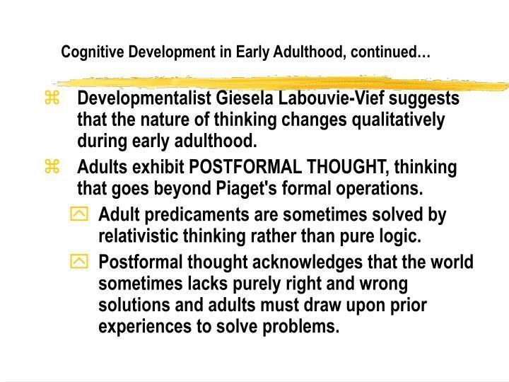 best of Adults in Cognitive development