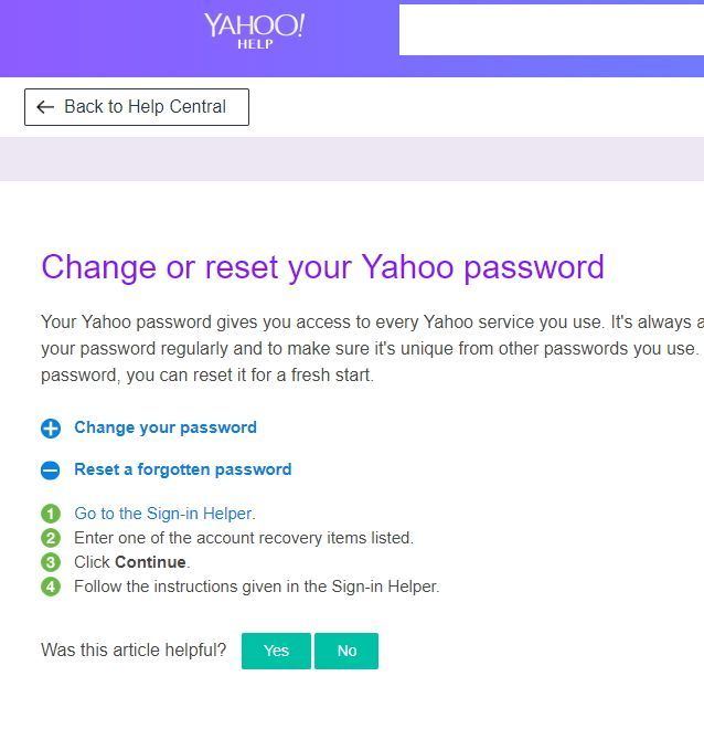 best of To retrive yahoo password How mail