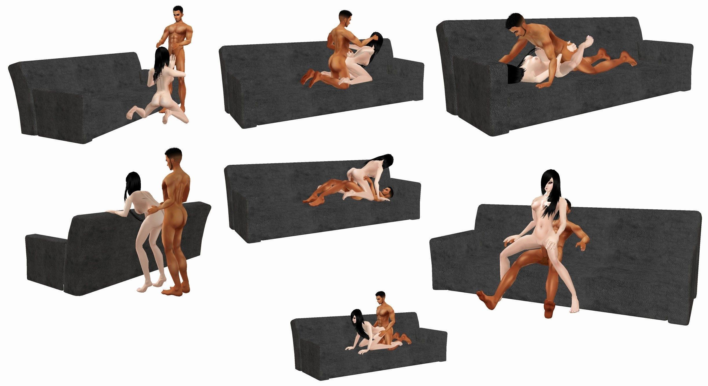 Sex position sofa
