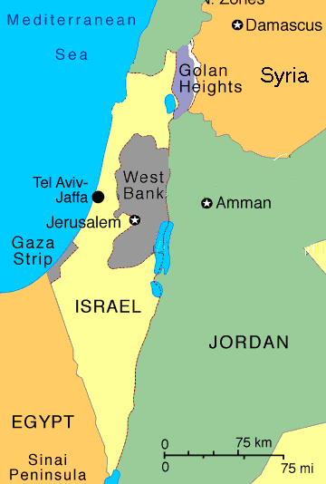 Aqua reccomend Israel map gaza strip golan heights