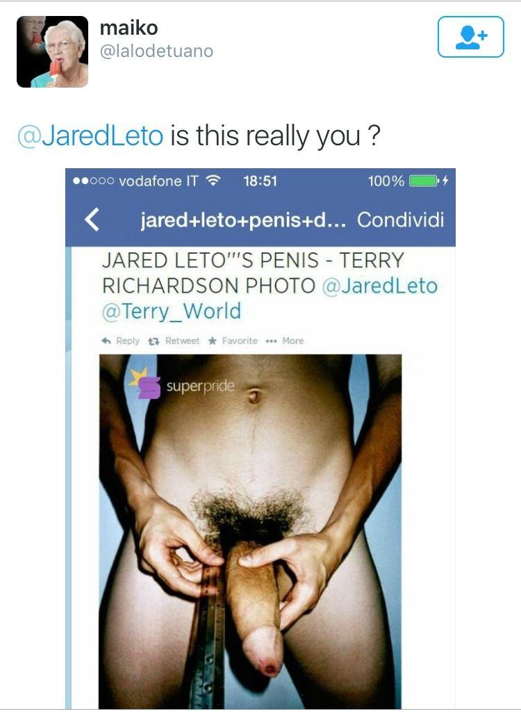 Jared leto nude