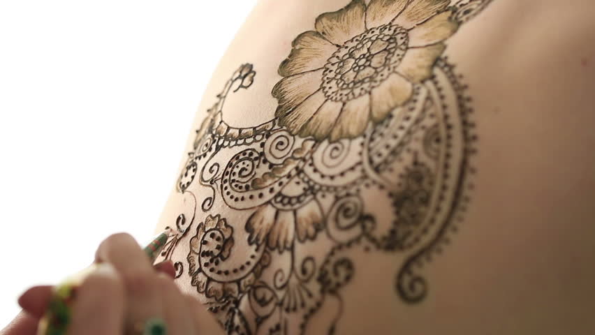 best of Body nude Henna a on