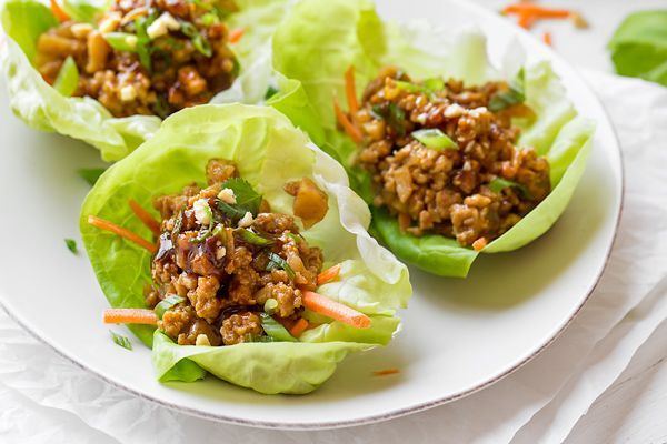 best of Chicken wrap Asian lettuce