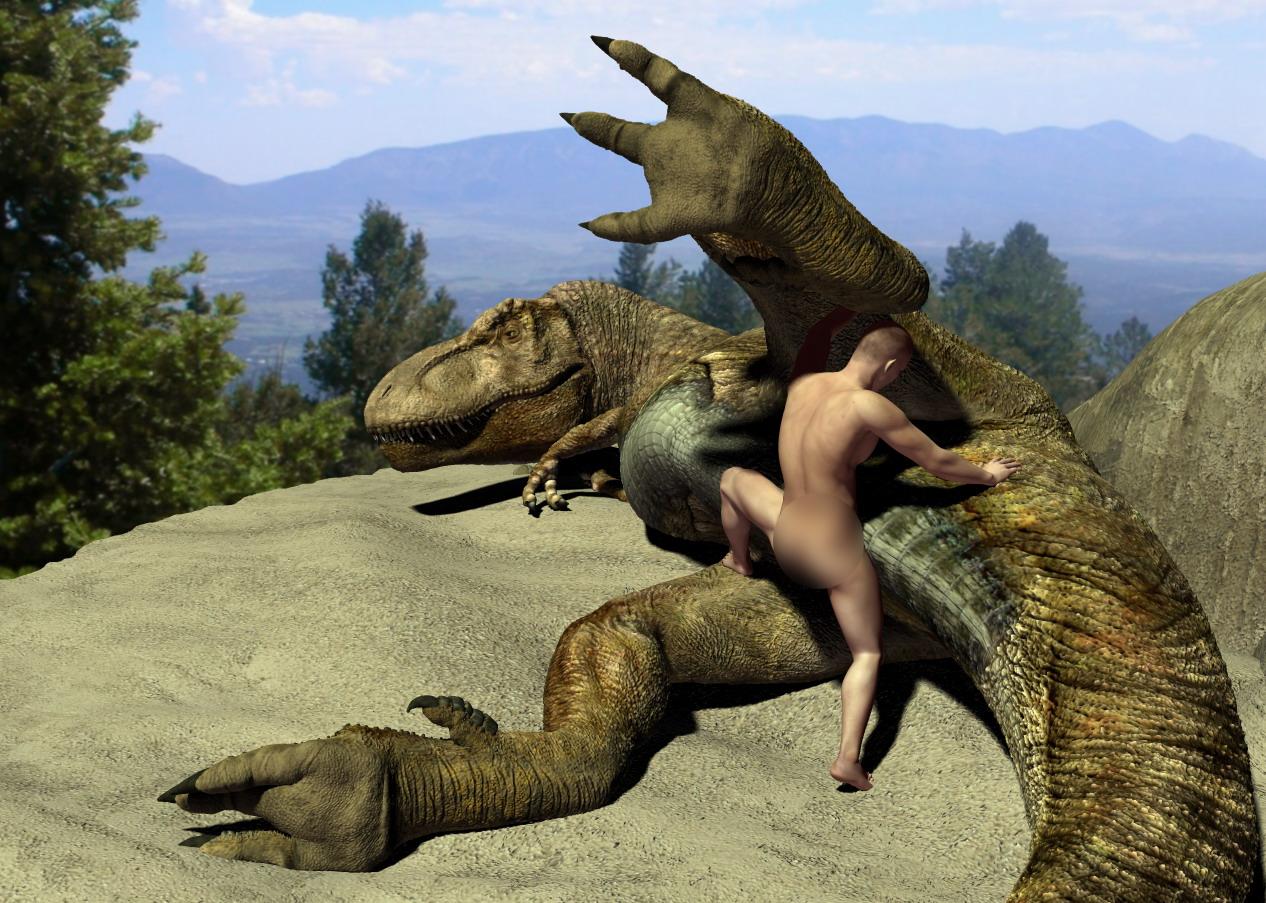 Raptor dinosaur gay porn