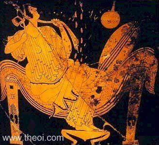 Golden shower in greek mythology
