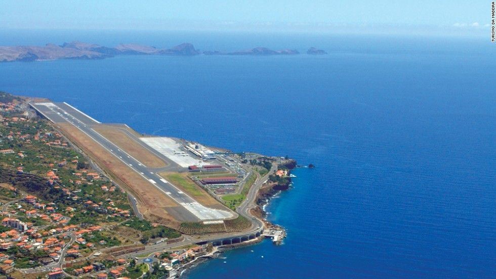 Madeira landing strip