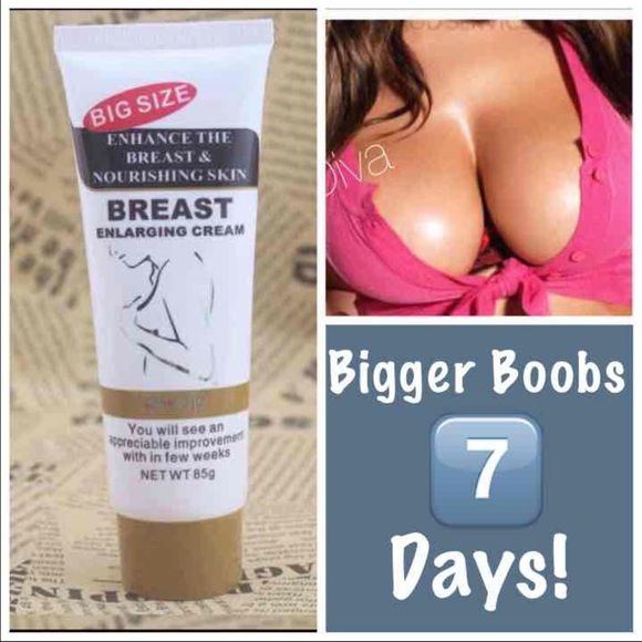 Bigger boob cream