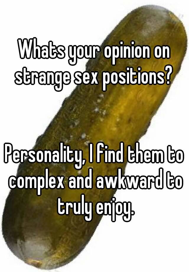 best of Sex position Personality
