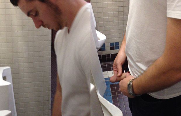 Megalodon reccomend Naked men public bathroom