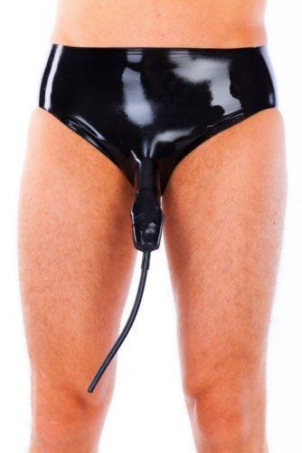 Seasoning reccomend Bdsm rubber panty attached hood