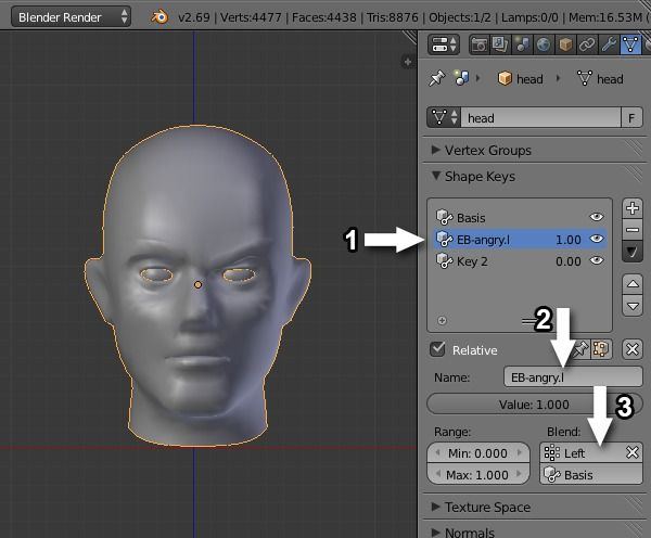 Bullet reccomend Blender shape keys facial expression tutorial