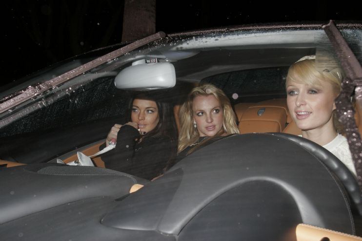 Britney spears upskirt getting out of car pussy exposed