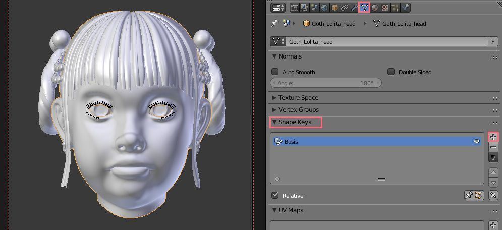 Blender shape keys facial expression tutorial
