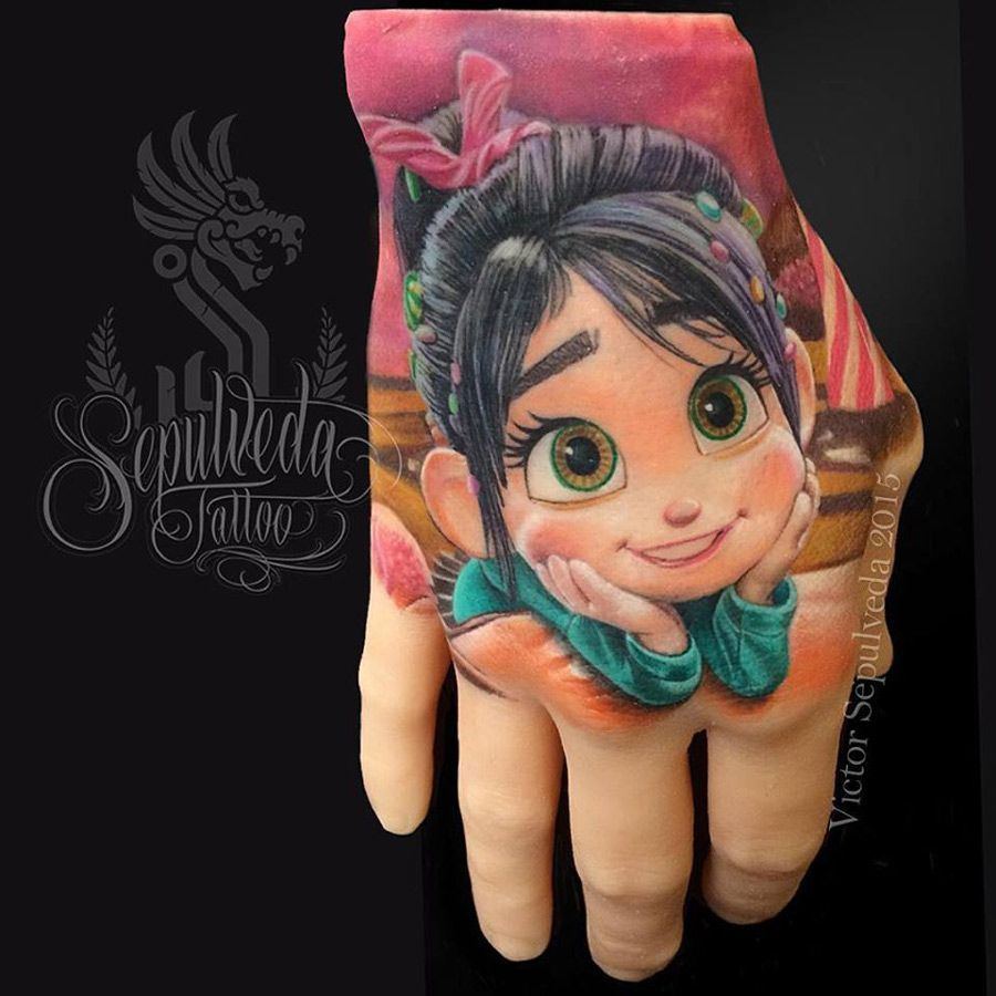 Daisy C. recommend best of it tattoo Wreck ralph