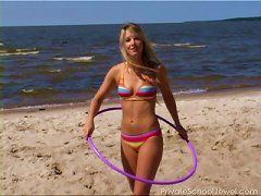 best of Clips beach. sunning two Found porn their teens these bits Teens at south nude