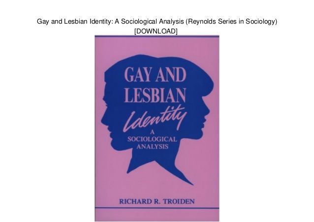 Spike reccomend Gay and lesbian sociology