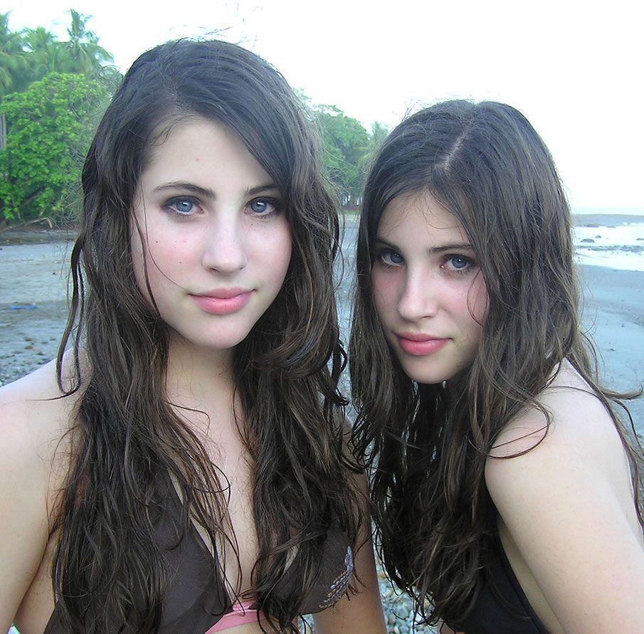 Sexy female twins