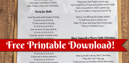 Christmas carol joke lyrics