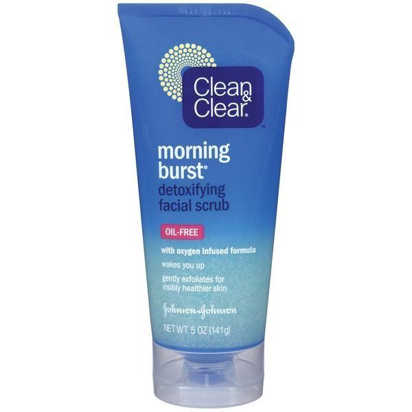 Sierra reccomend Clean and clear oxygenating facial scrub