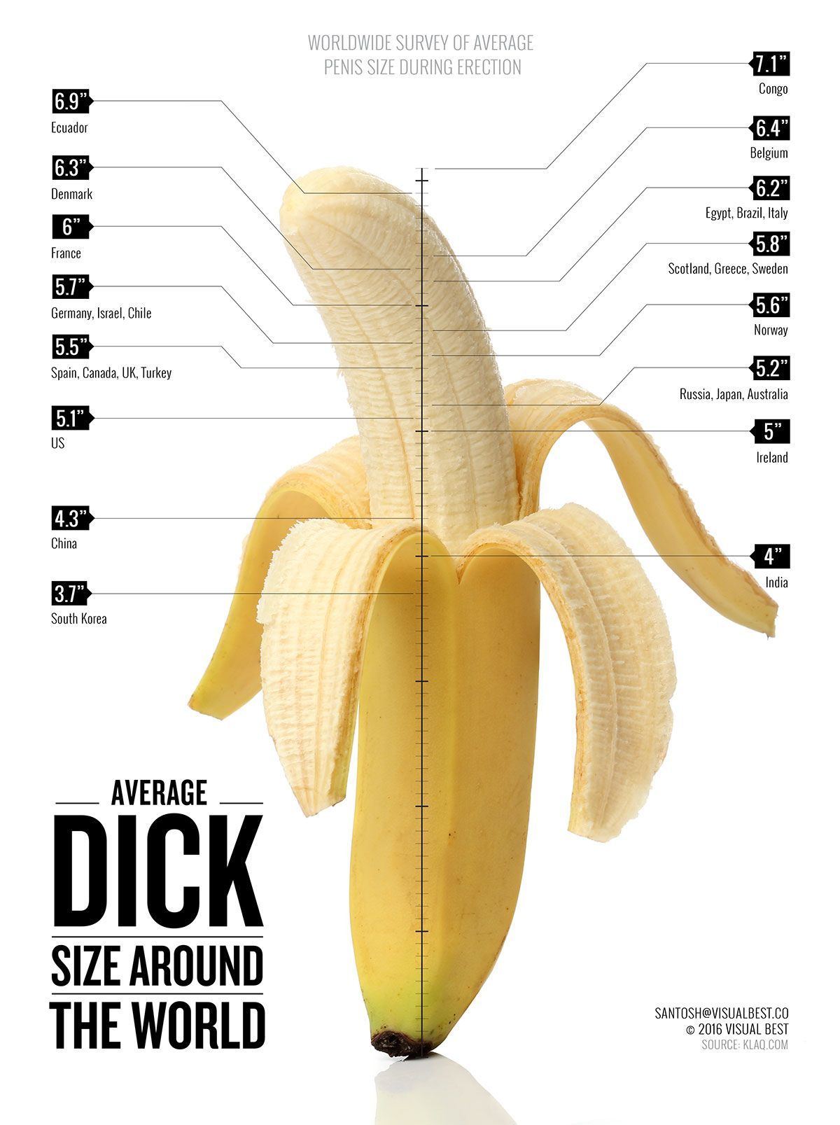 What is the average dick length