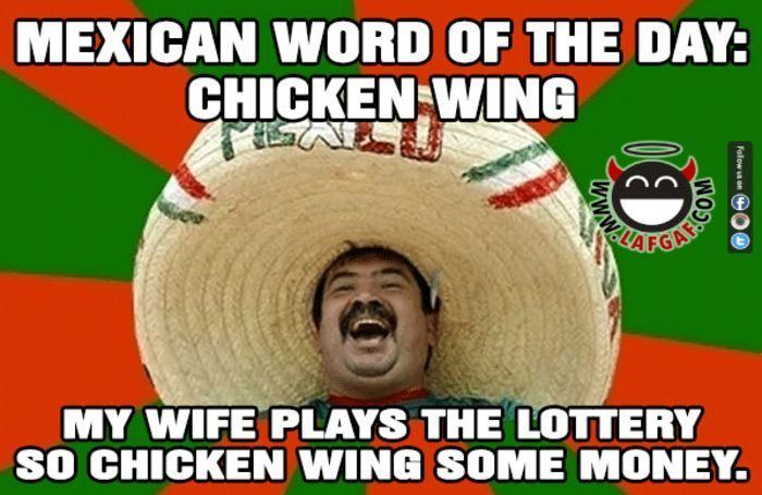 best of Wing spanish joke Chicken