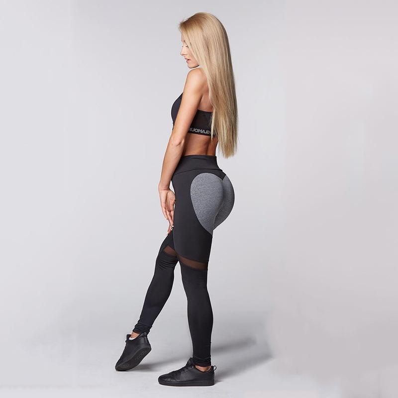 Sexy blonde girl yoga pants