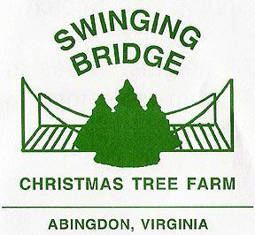 Swinging bridge christmas tree farm