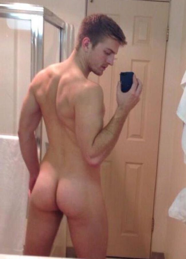 Hot naked man ass